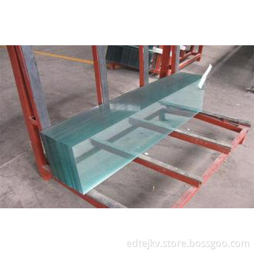 Ultra Clear Safety Tempered Glass Laminated , Heat Strength